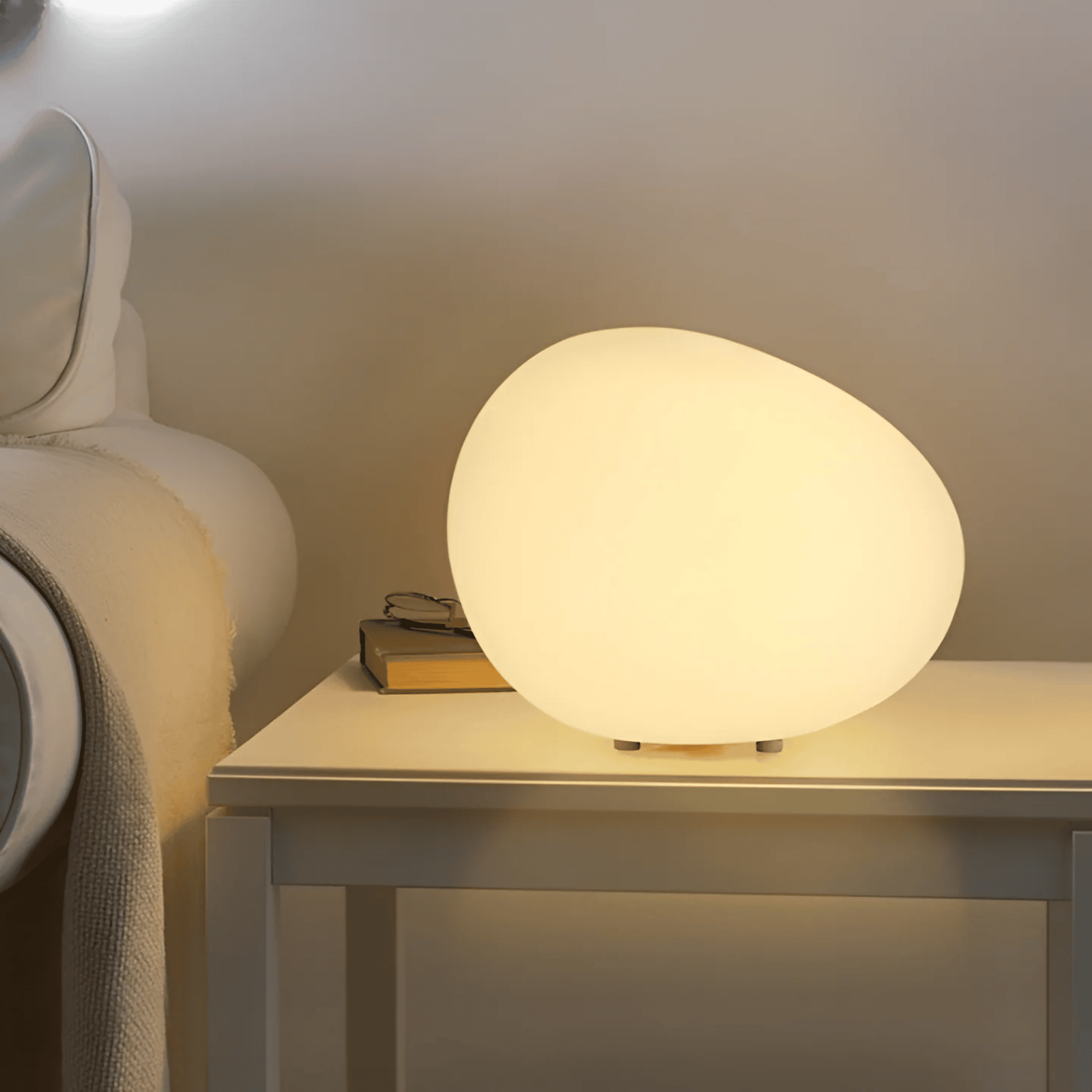 Peblune - LED noční světlo minimalistická lampička na noční stolek