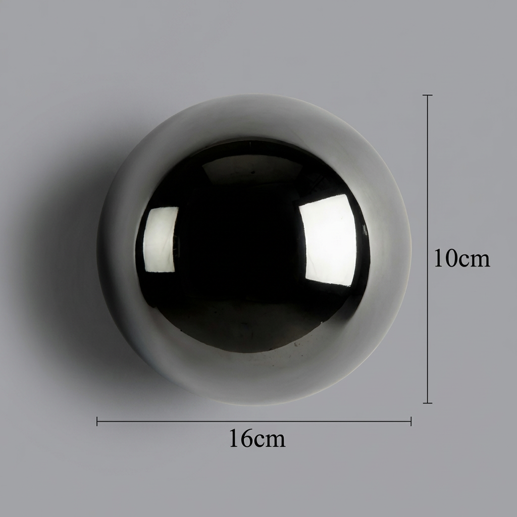 Bauvera – Lampă de perete cu glob de sticlă LED, lumină simplă