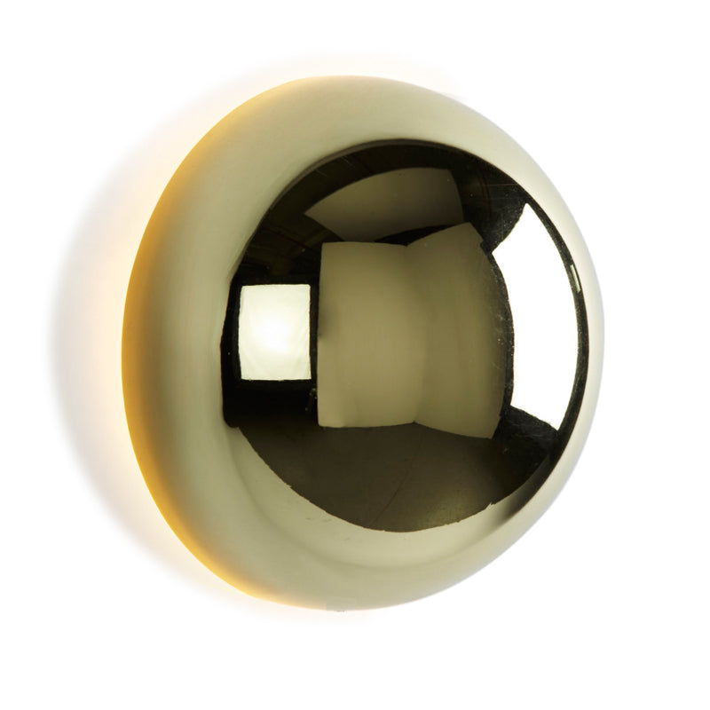 Bauvera – Lampă de perete cu glob de sticlă LED, lumină simplă