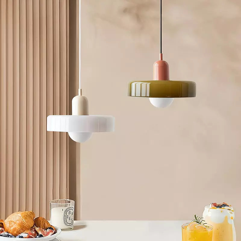 Velmiora – Bauhaus üveg függeszték lámpa