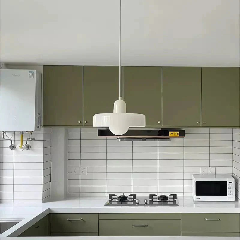 Solvanna – Suspension en Verre Coloré Bauhaus