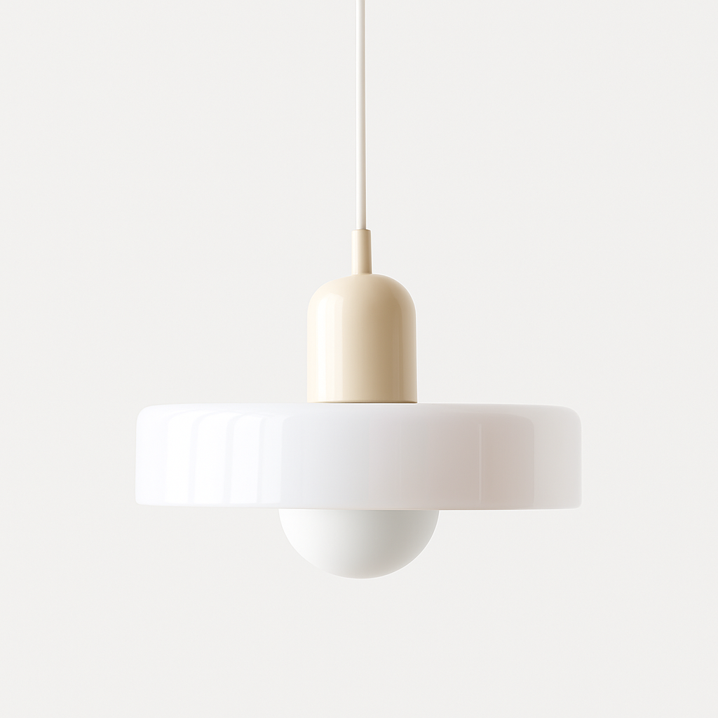 Velmiora – Bauhaus üveg függeszték lámpa