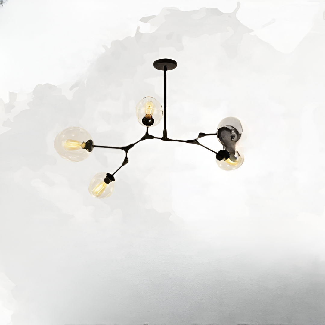 Branvera – Multi-Head Wrought Iron LED Chandelier