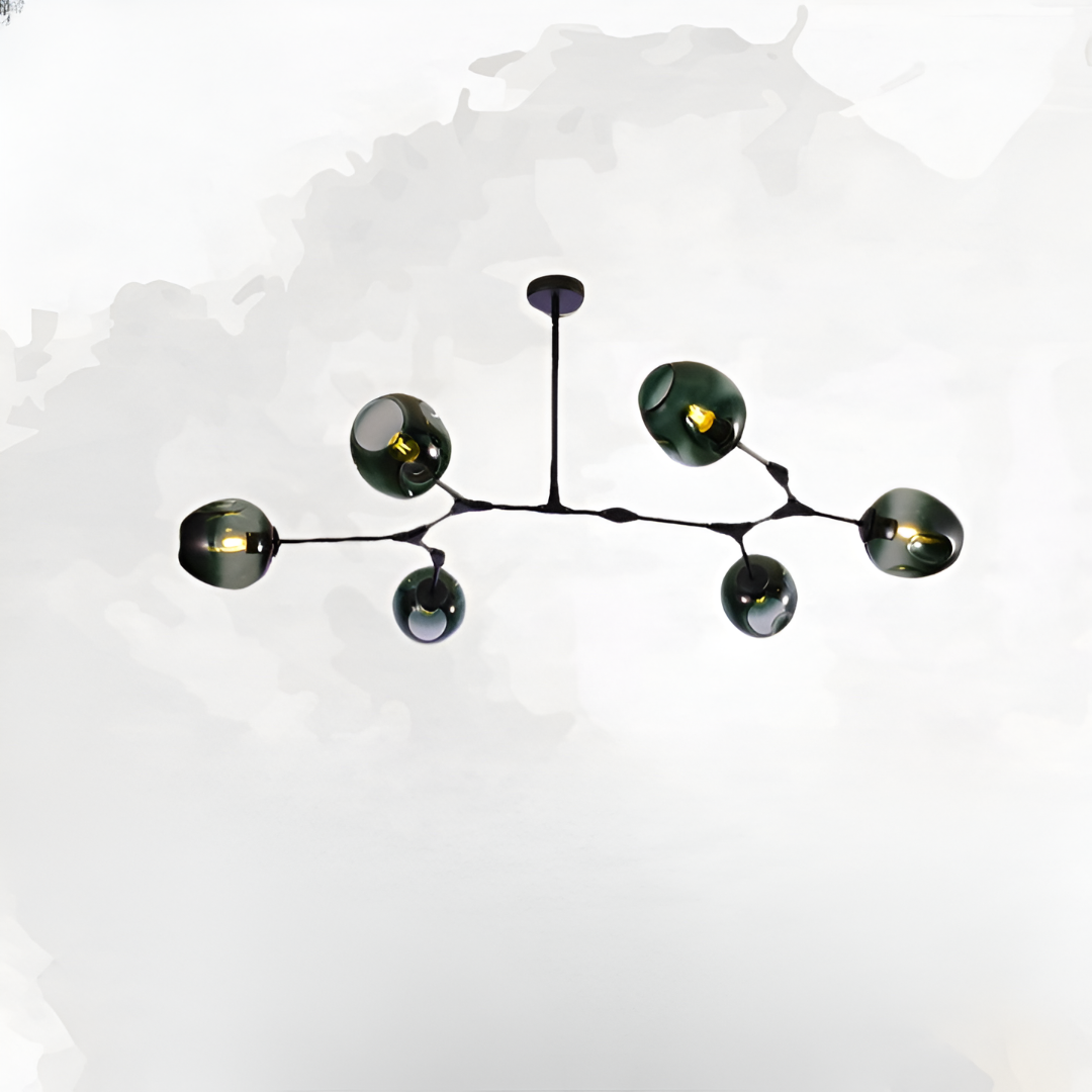Branvera – Multi-Head Wrought Iron LED Chandelier