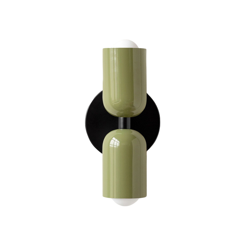 Dorellin - Északi Színes Kétfejű Vas Fali Lámpa