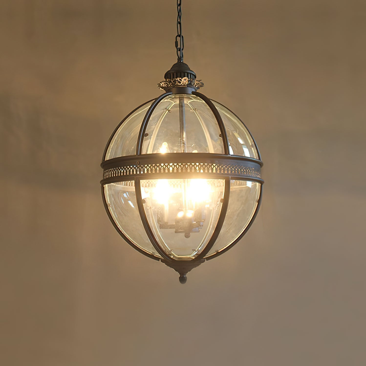 Vnora - Vintage Glass Pendant Light