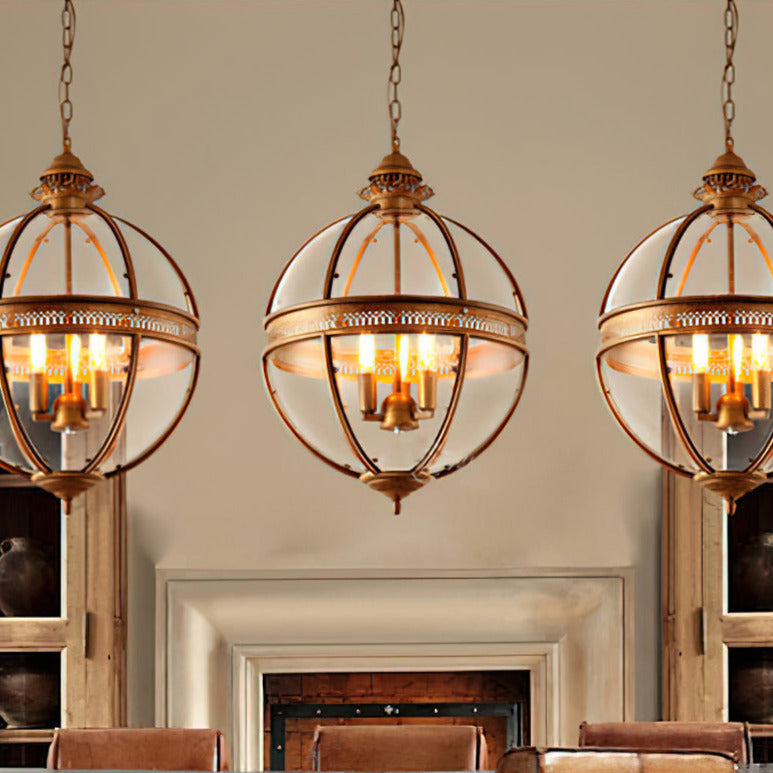 Vnora - Vintage Glass Pendant Light