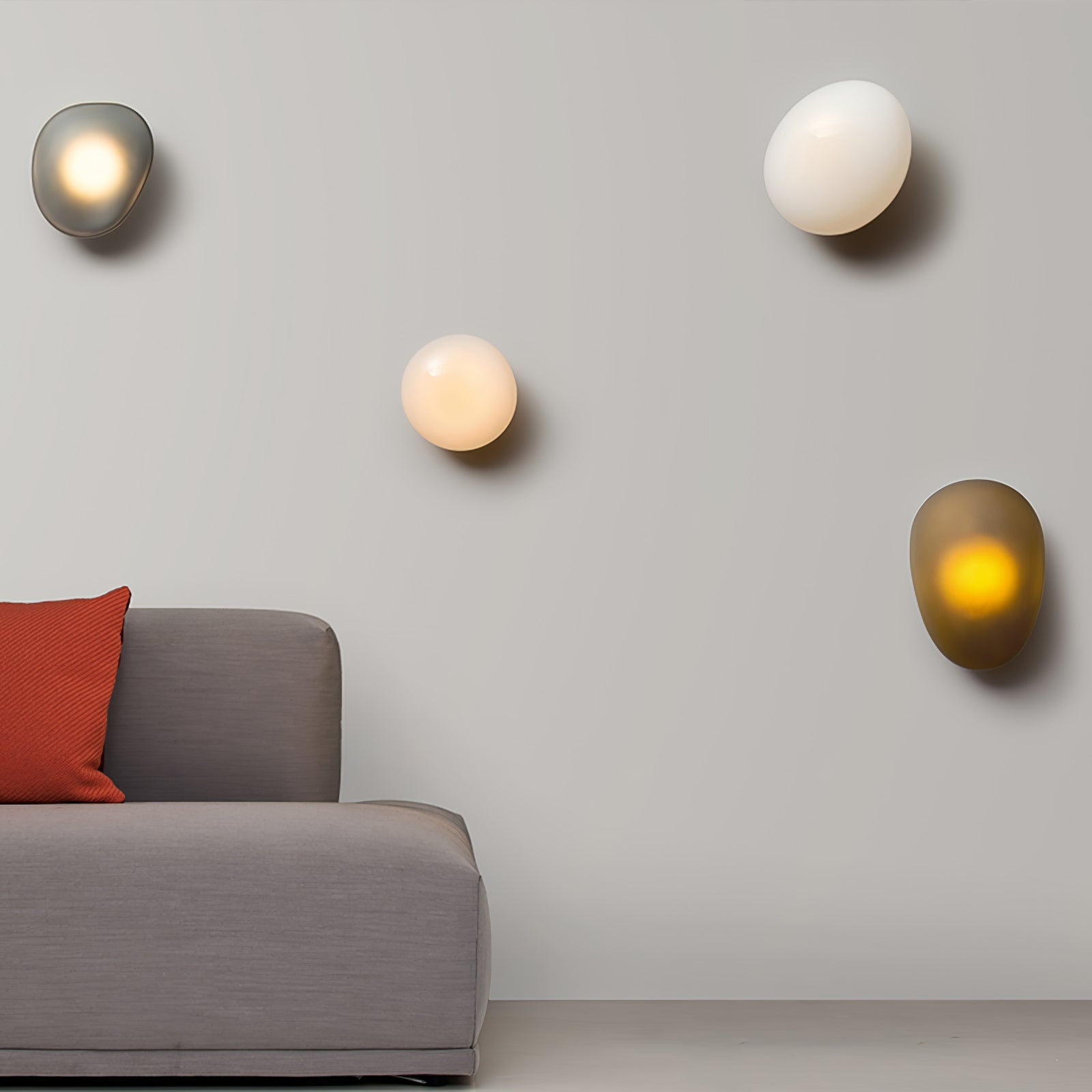 Cameron – Applique murale LED avec abat-jour ovale