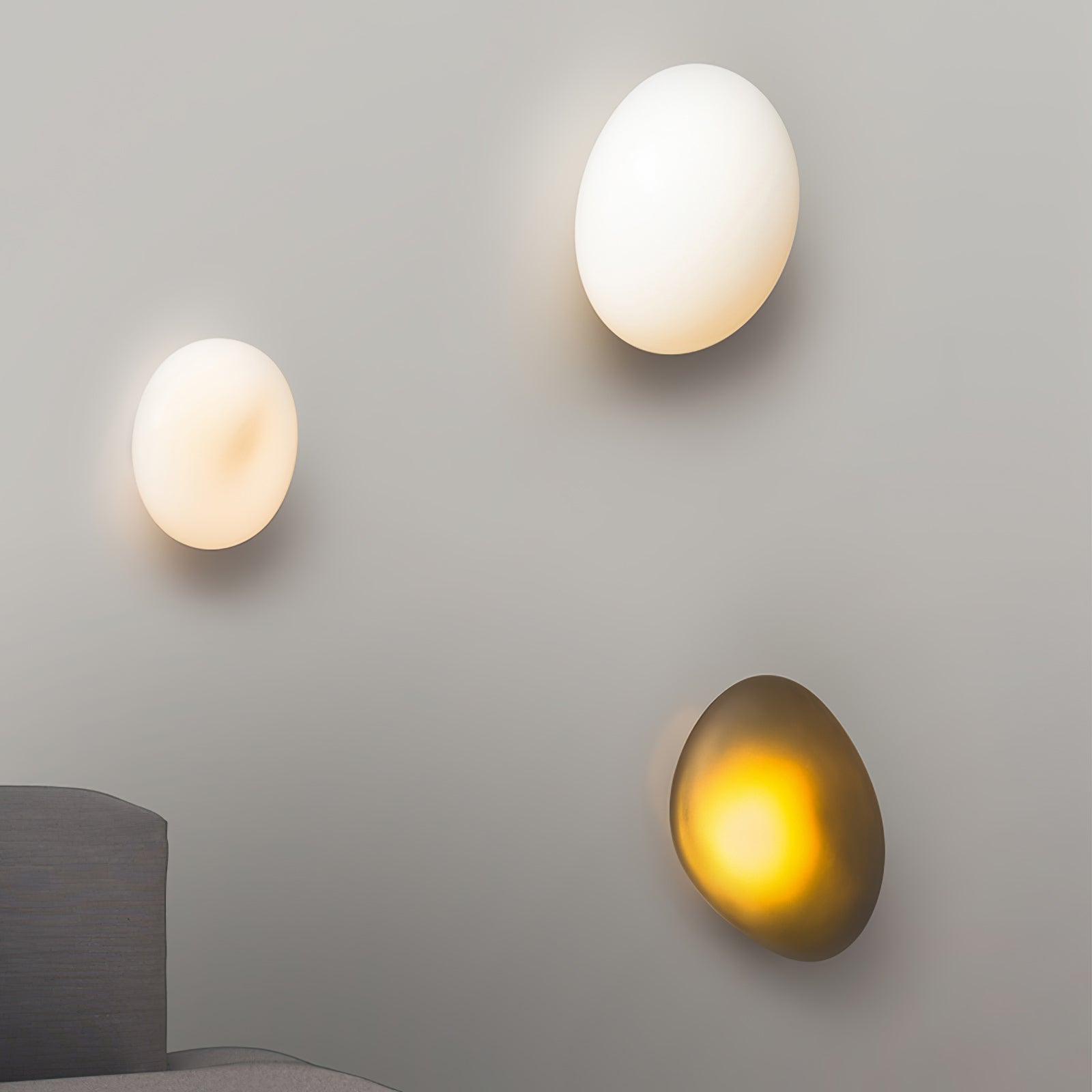 Cameron – Applique murale LED avec abat-jour ovale