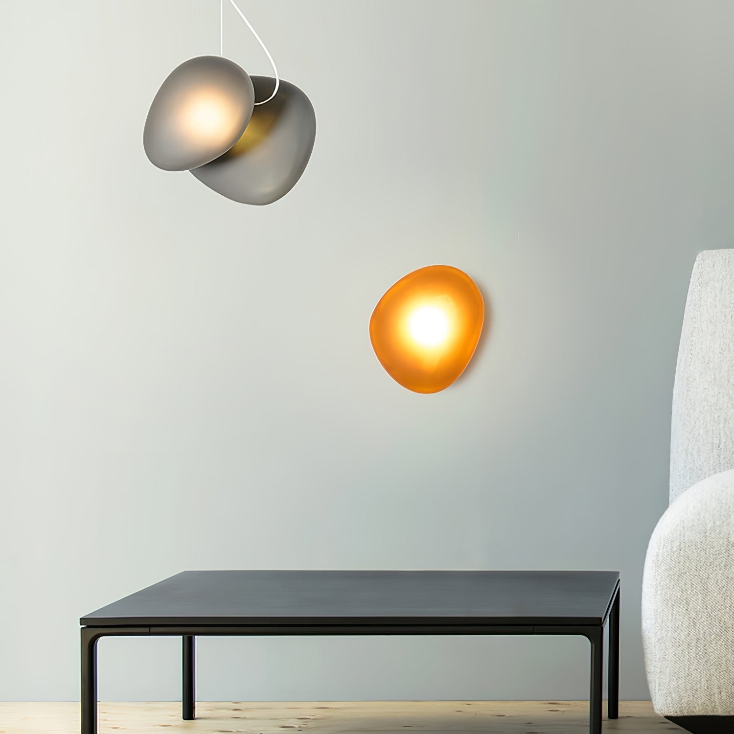 Cameron – Applique murale LED avec abat-jour ovale