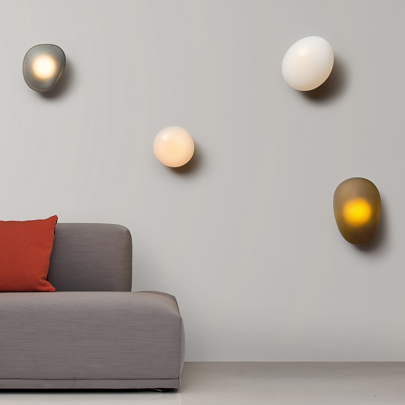 Cameron – Lampă de perete cu LED și abajur oval