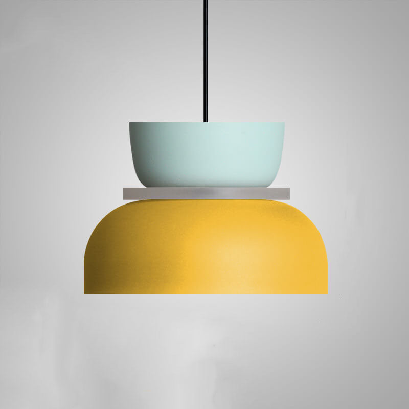 Zenvoria – Nordic Dual Tone Dome Pendant Light LED