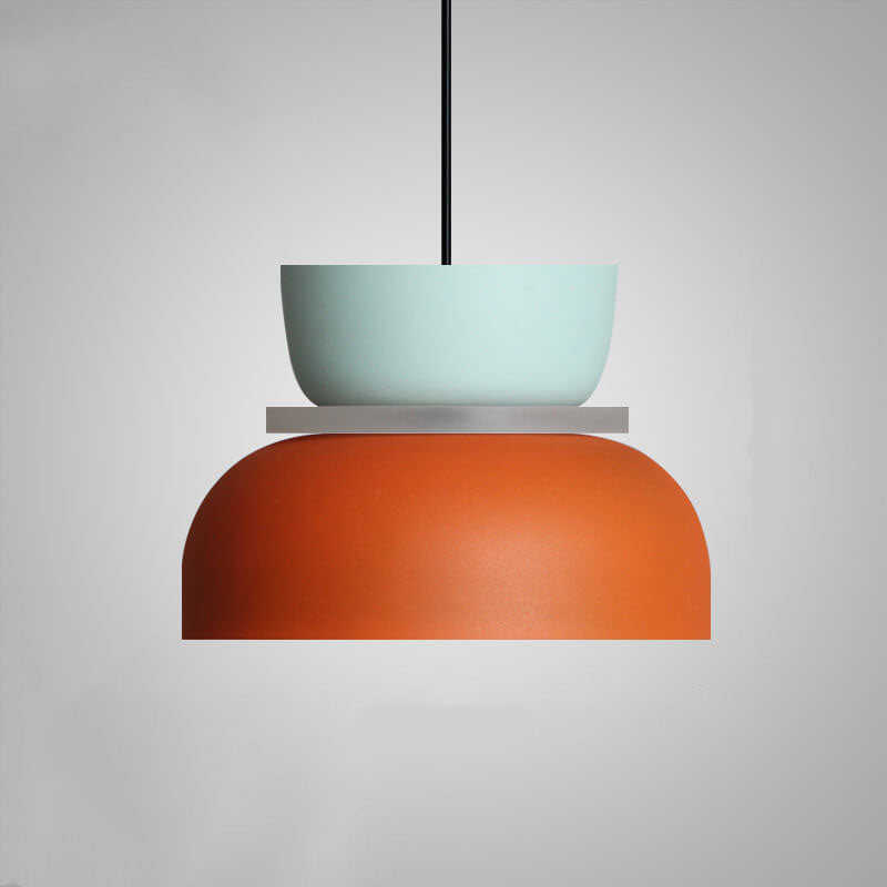 Zenvoria – Nordic Dual Tone Dome Pendant Light LED
