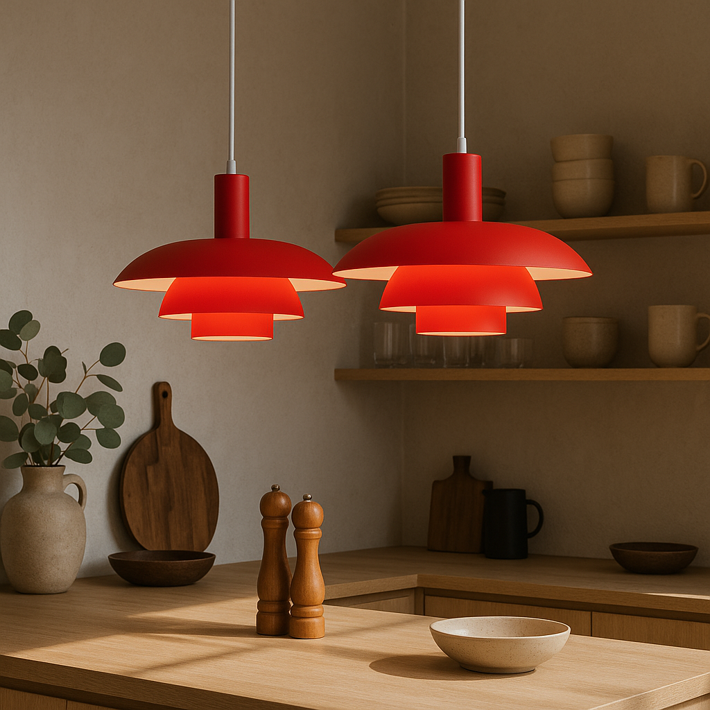 Avura – Lámpara Colgante Escandinava LED Minimalista