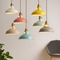 Vindos – Suspension industrielle en métal dôme LED 1 lumière