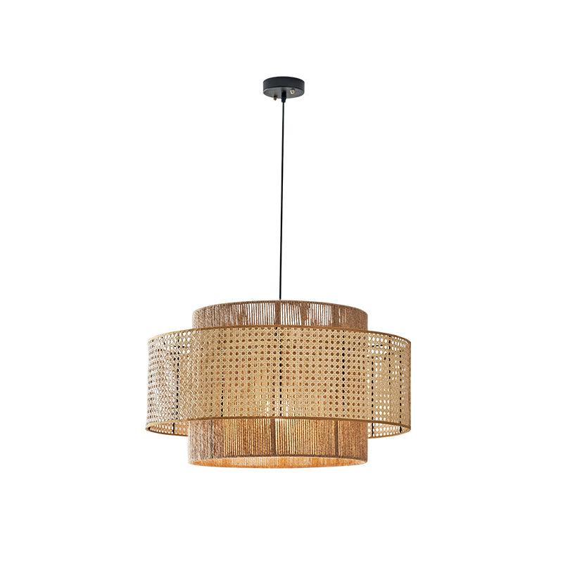 Ulshayra – Suspension en rotin concentrique