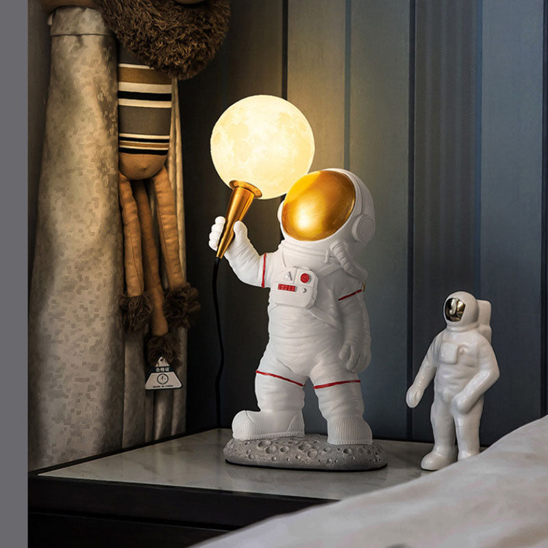 Astrolis – Contemporary Astronaut Glass Globe Wall Sconce Lamp 1 Light