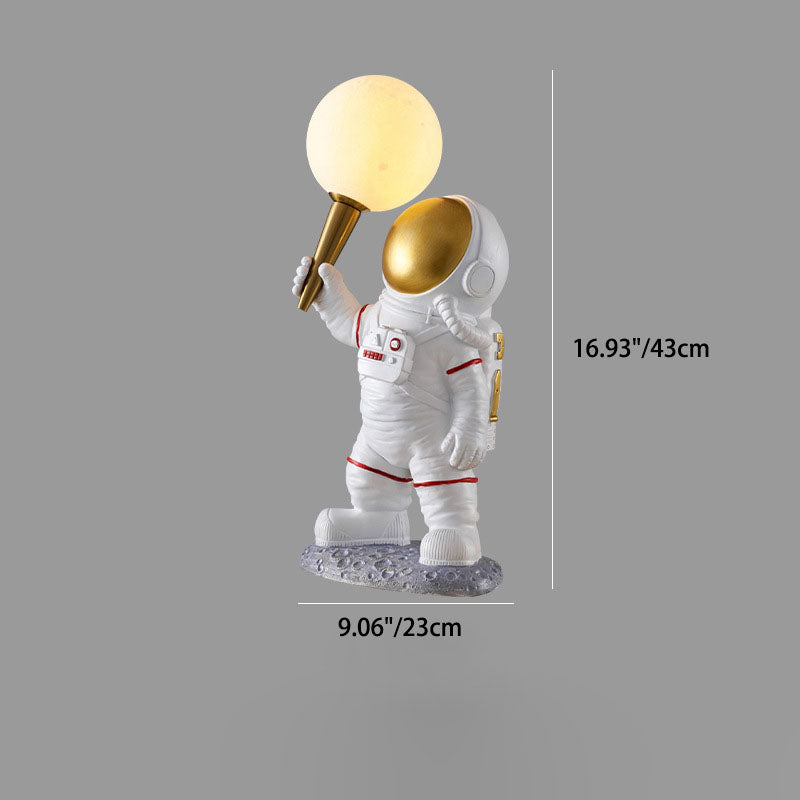 Astrolis – Contemporary Astronaut Glass Globe Wall Sconce Lamp 1 Light