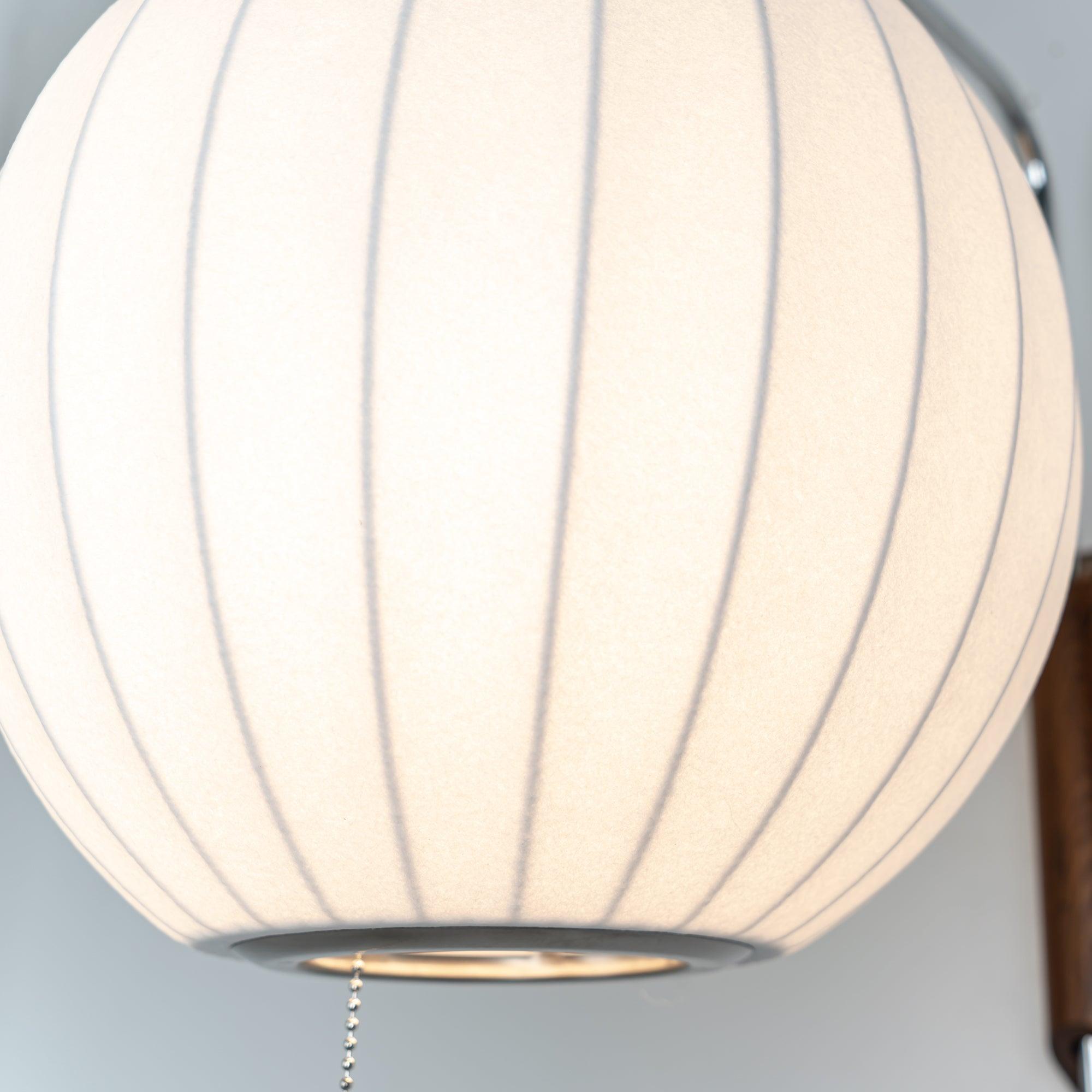 Norvane – nástěnná lampa z ořechového dřeva a kovu ve stylu poloviny století, E26 E27, vnitřní osvětlení
