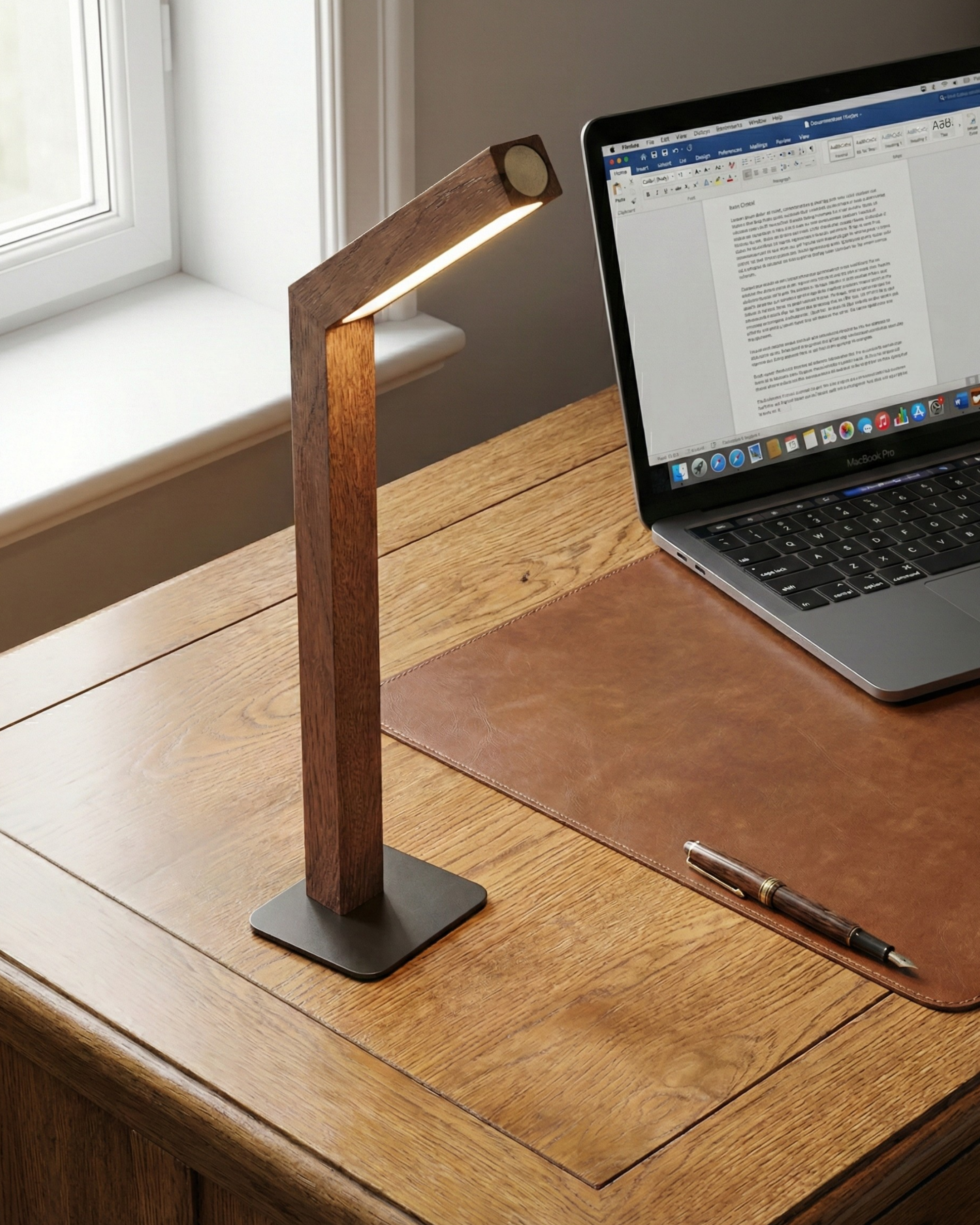 Woodi – Lampe de table sans fil