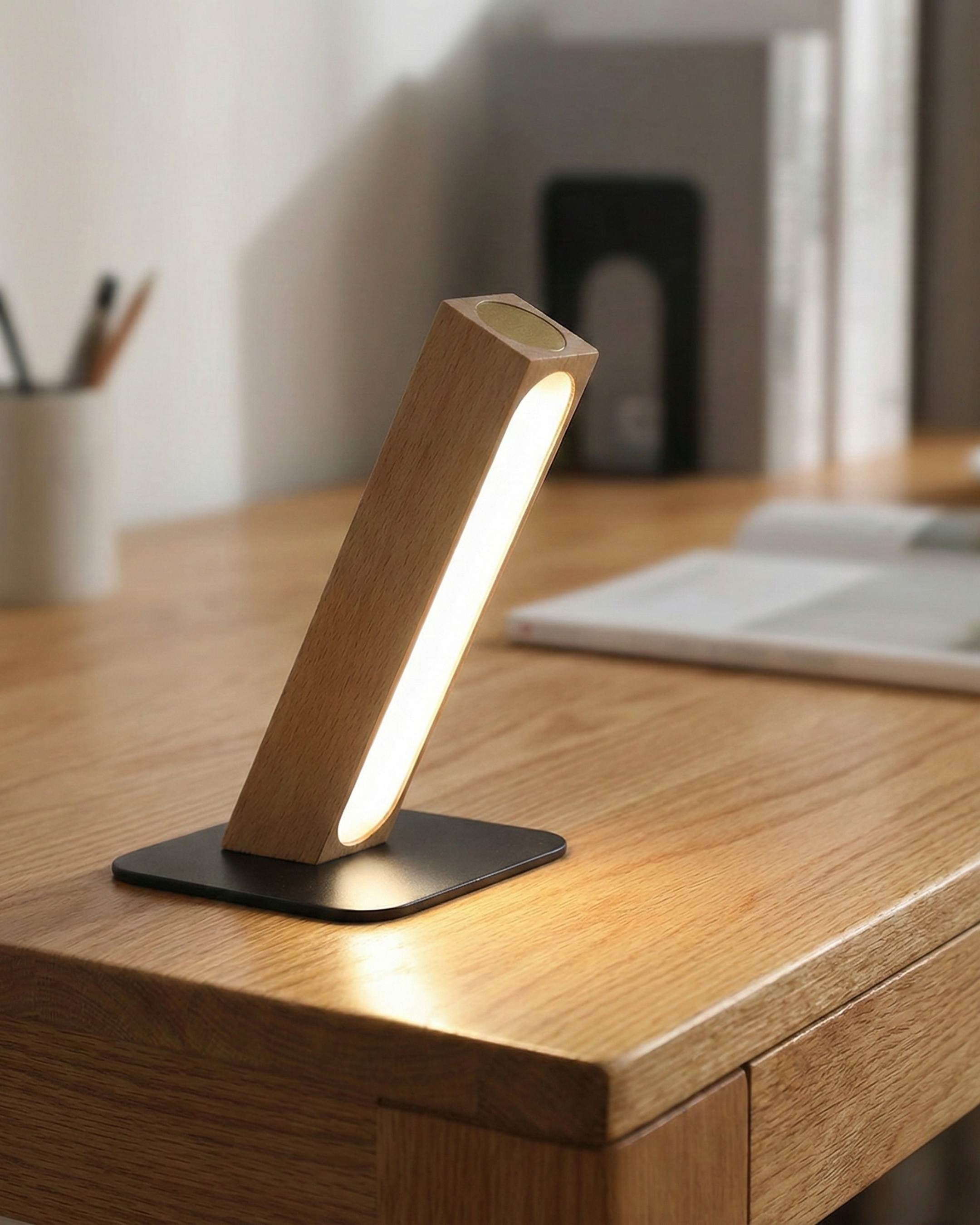 Woodi – Lampe de table sans fil