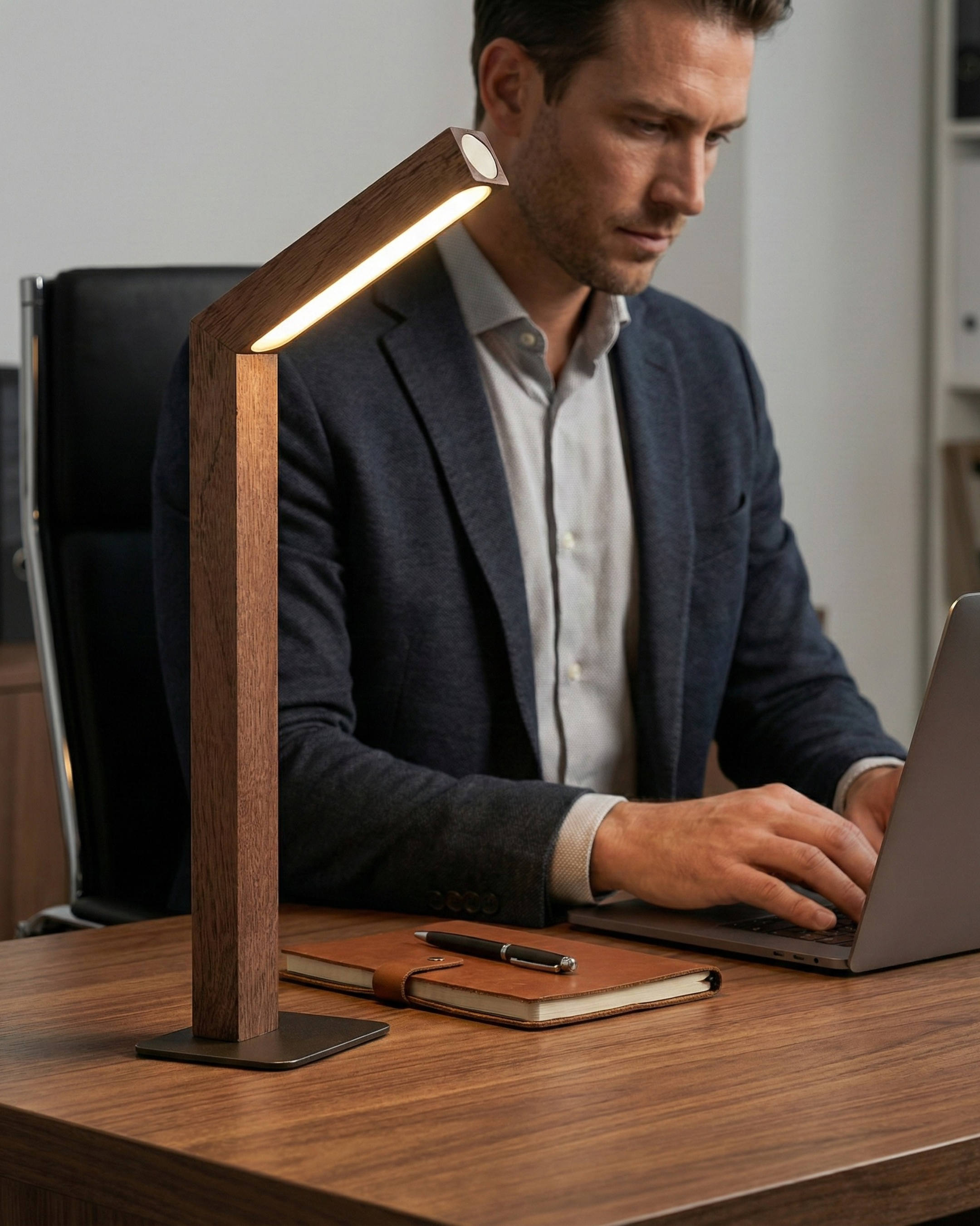 Woodi – Lampe de table sans fil