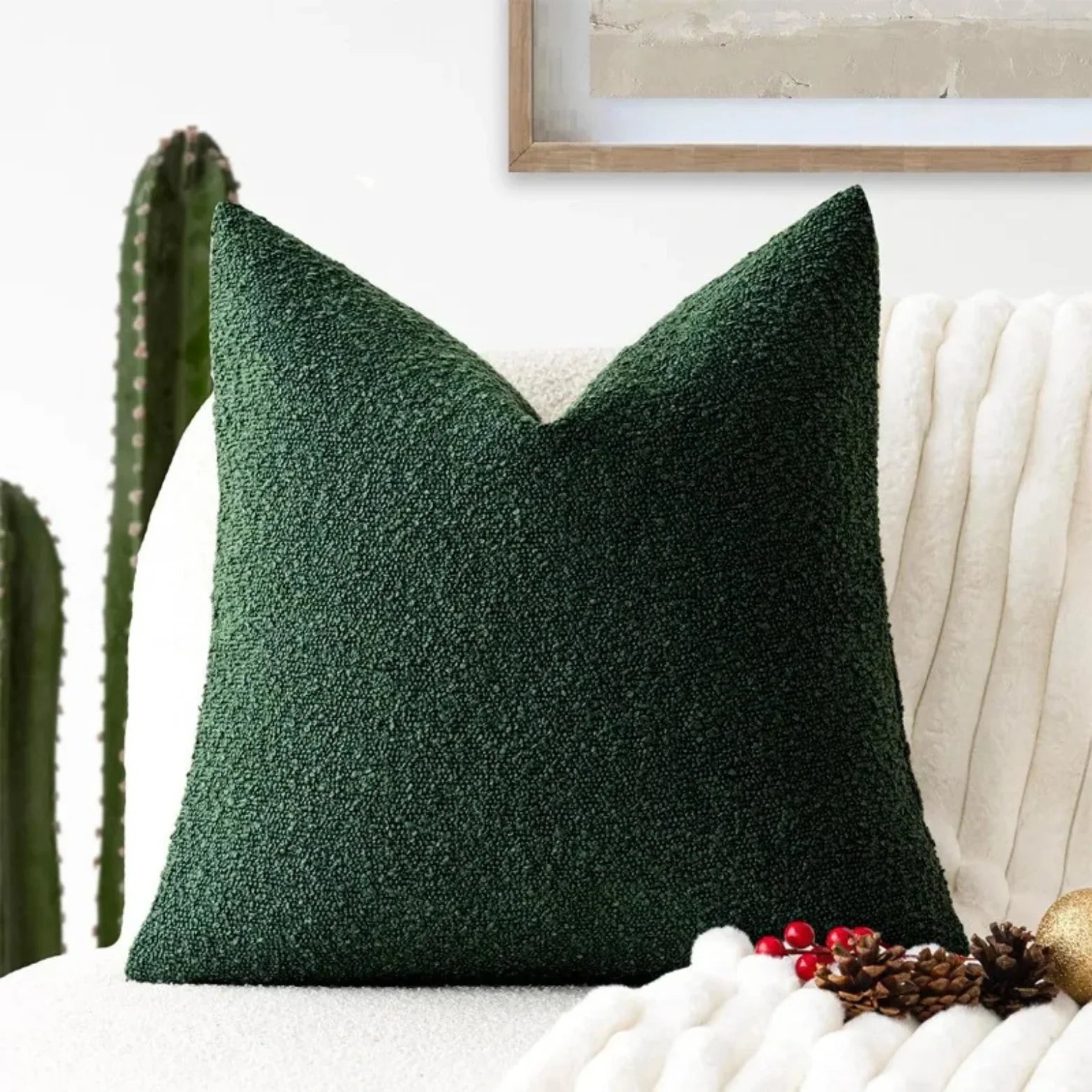 Parion - Premium Boucle Cushion Cover 45cm x 45cm