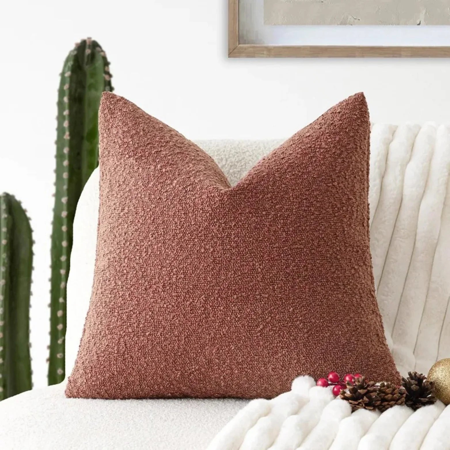 Parion - Premium Boucle Cushion Cover 45cm x 45cm