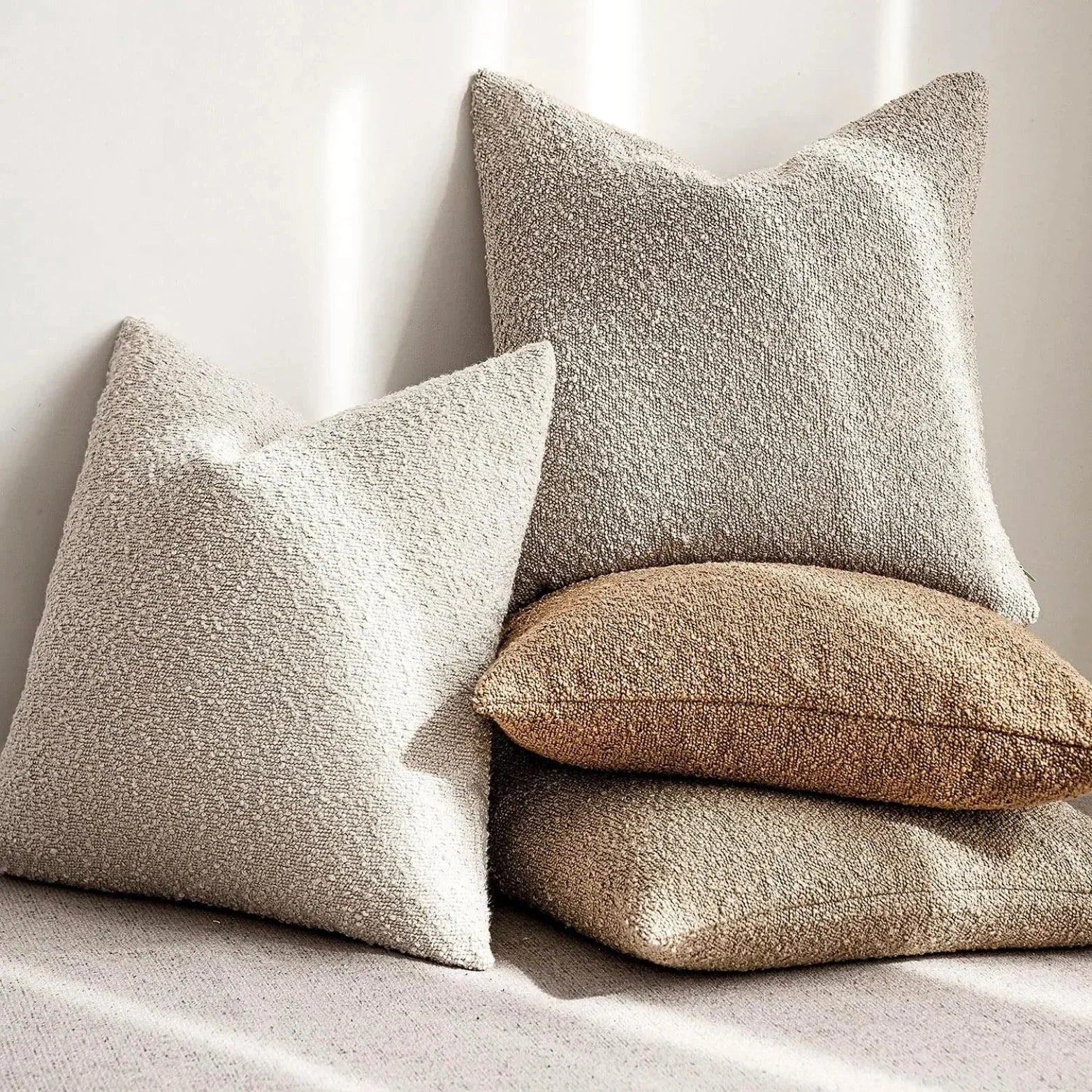 Parion - Premium Boucle Cushion Cover 45cm x 45cm