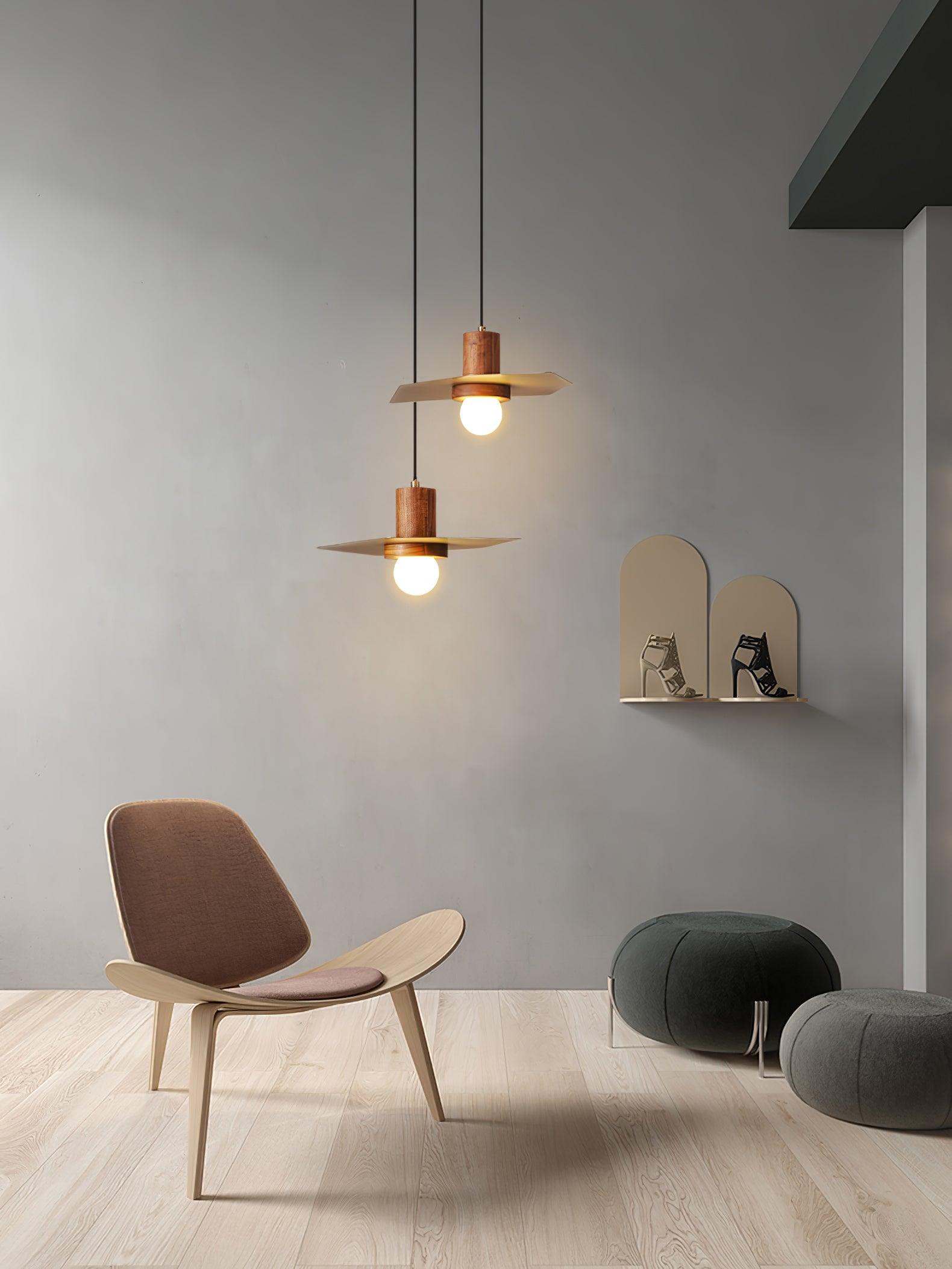 Olvena - Nordic Wood Pendant Light