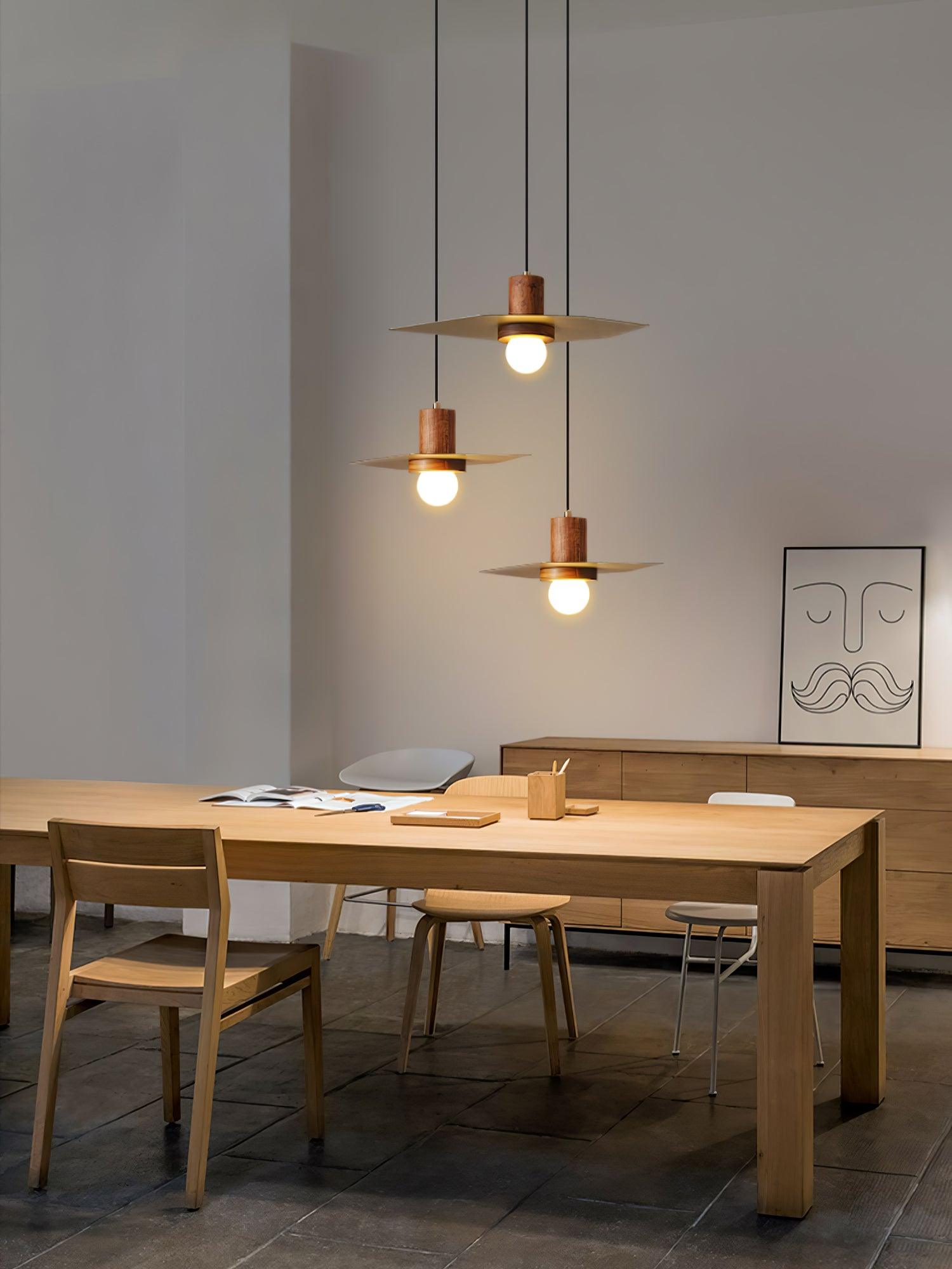 Olvena - Nordic Wood Pendant Light