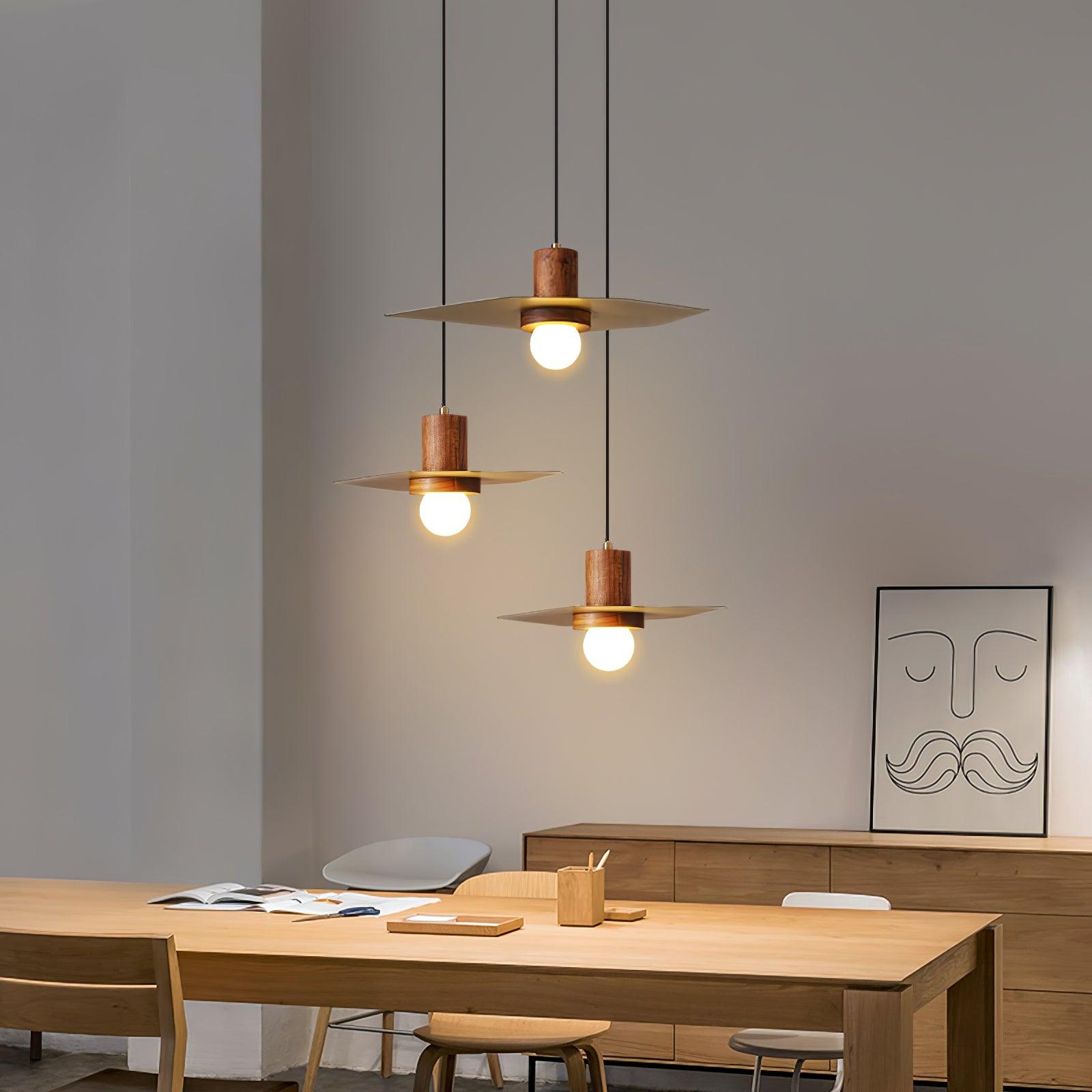 Olvena - Nordic Wood Pendant Light