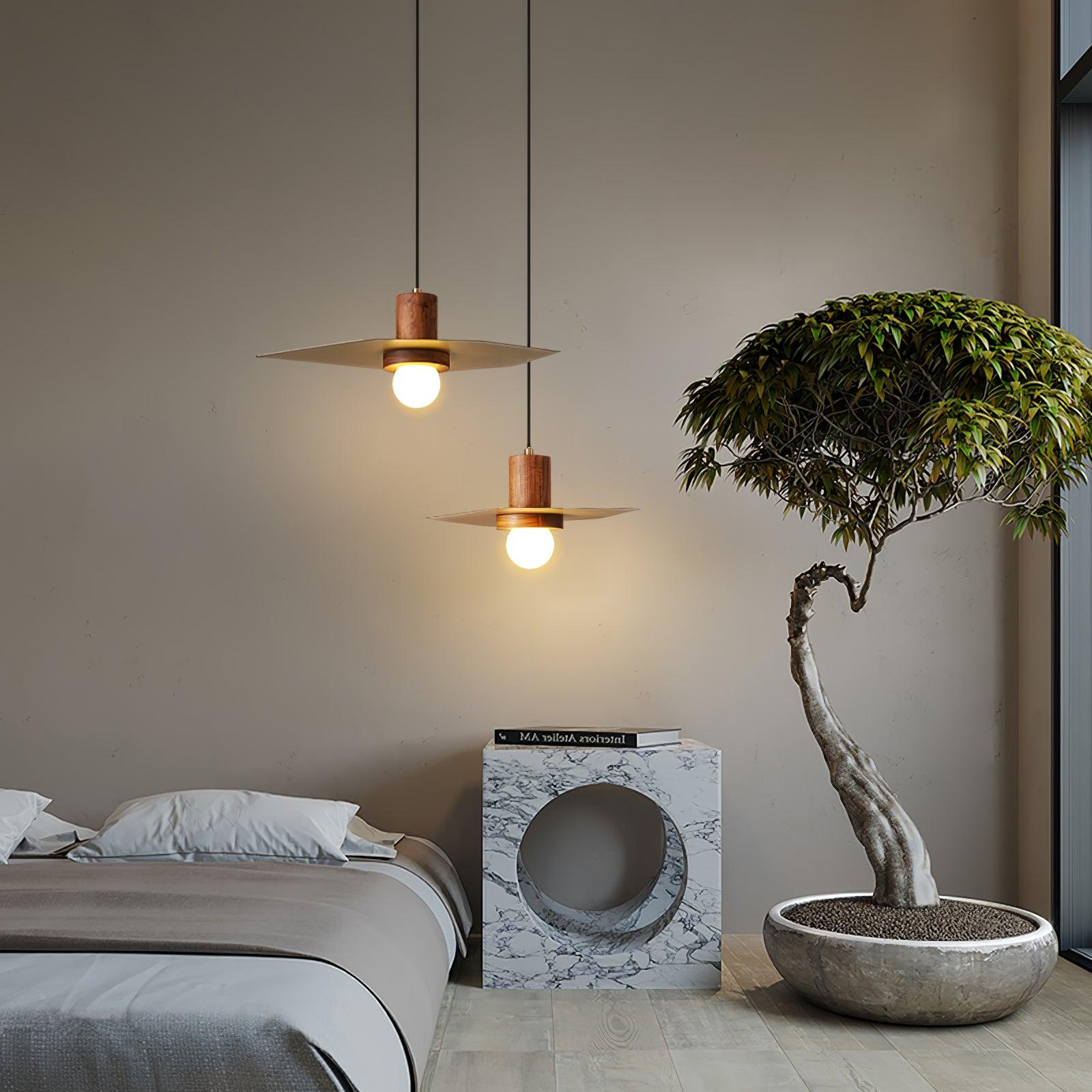 Olvena - Nordic Wood Pendant Light