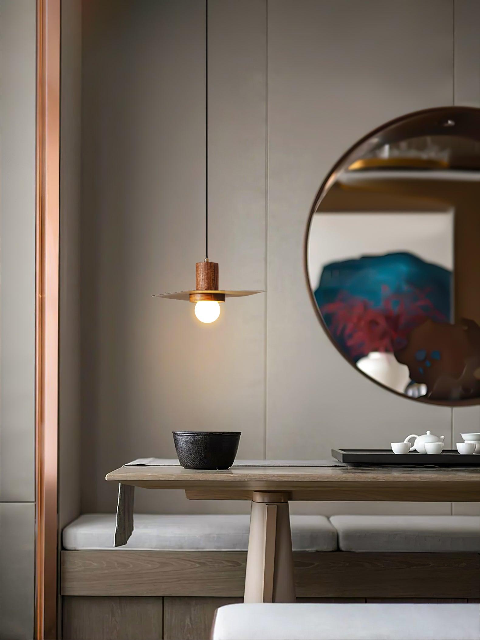 Olvena - Nordic Wood Pendant Light