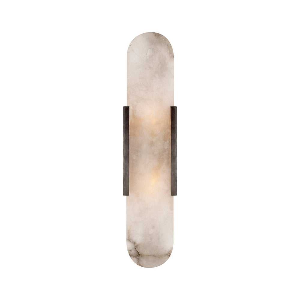 Moran - Oval Marble Wall Sconce Adjustable LED Lamp