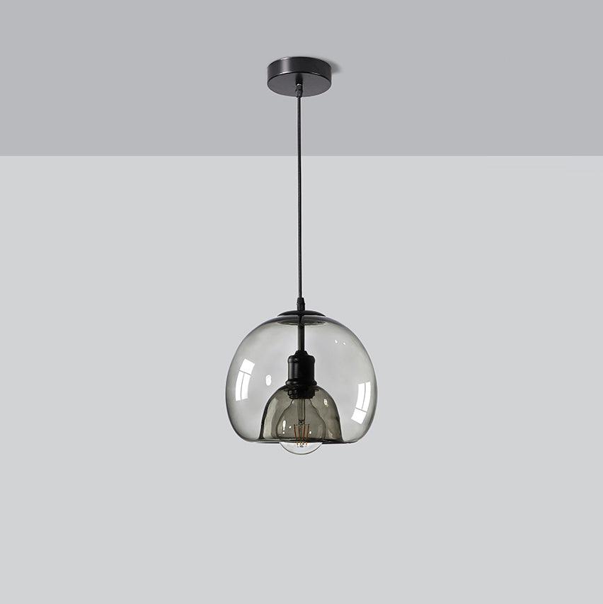Zelirra - Suspension en verre perle nordique