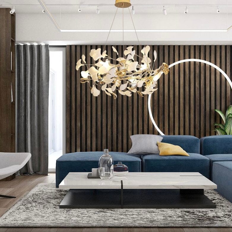 Ceravelle – Dimmable LED Ceramic Petal Chandelier