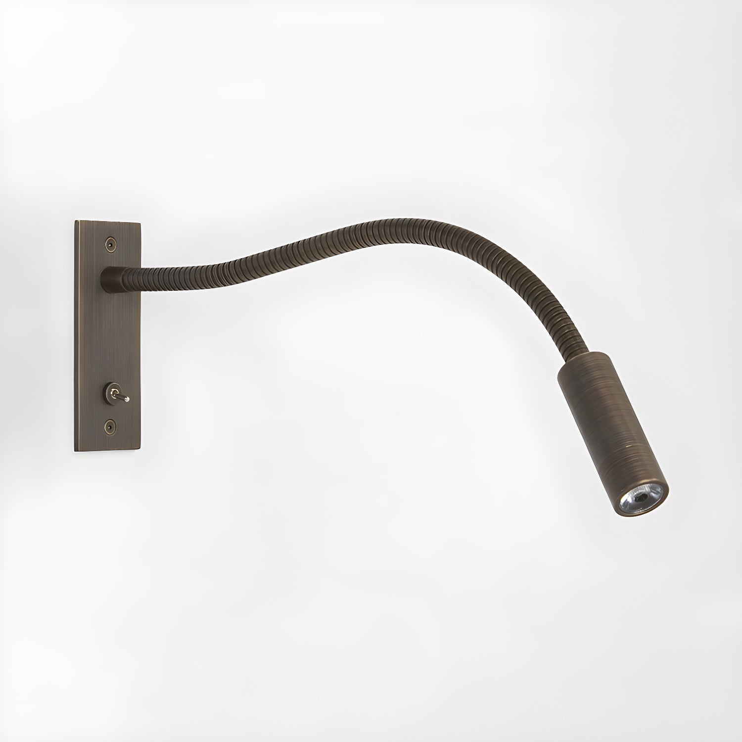 Gonna - Adjustable Gooseneck Metal Wall Lamp Cylindrical Head