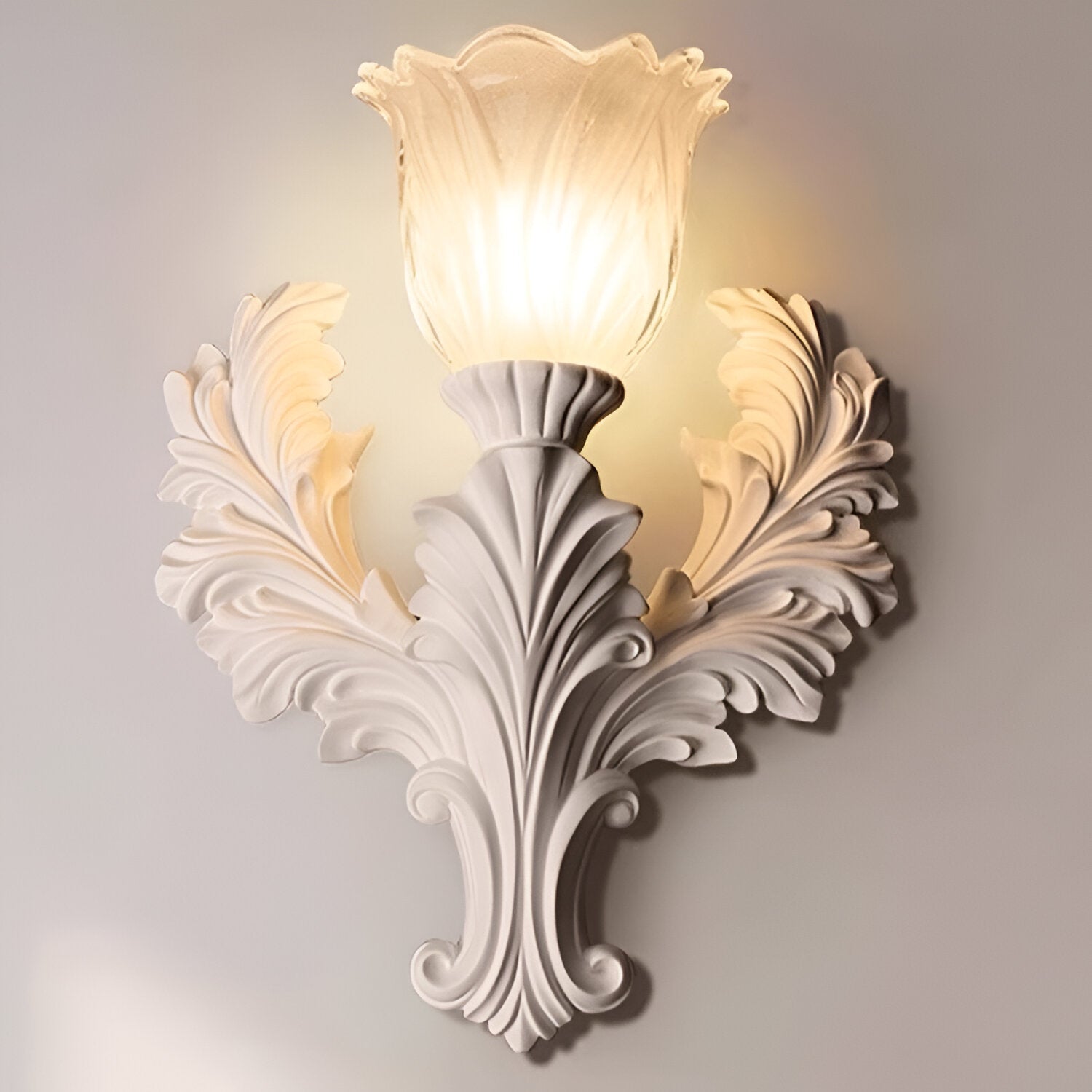 Aurevienne – francouzské retro pryskyřičné nástěnné světlo