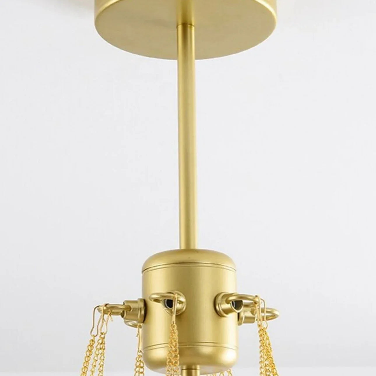 Solvarra - Matt üveggömb modern csillár