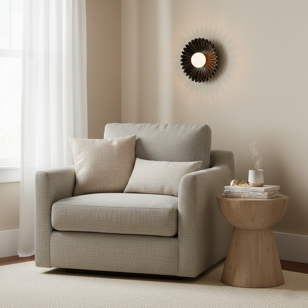 Floravi – Ruhi Flower Nordic Ceramic Wall Light