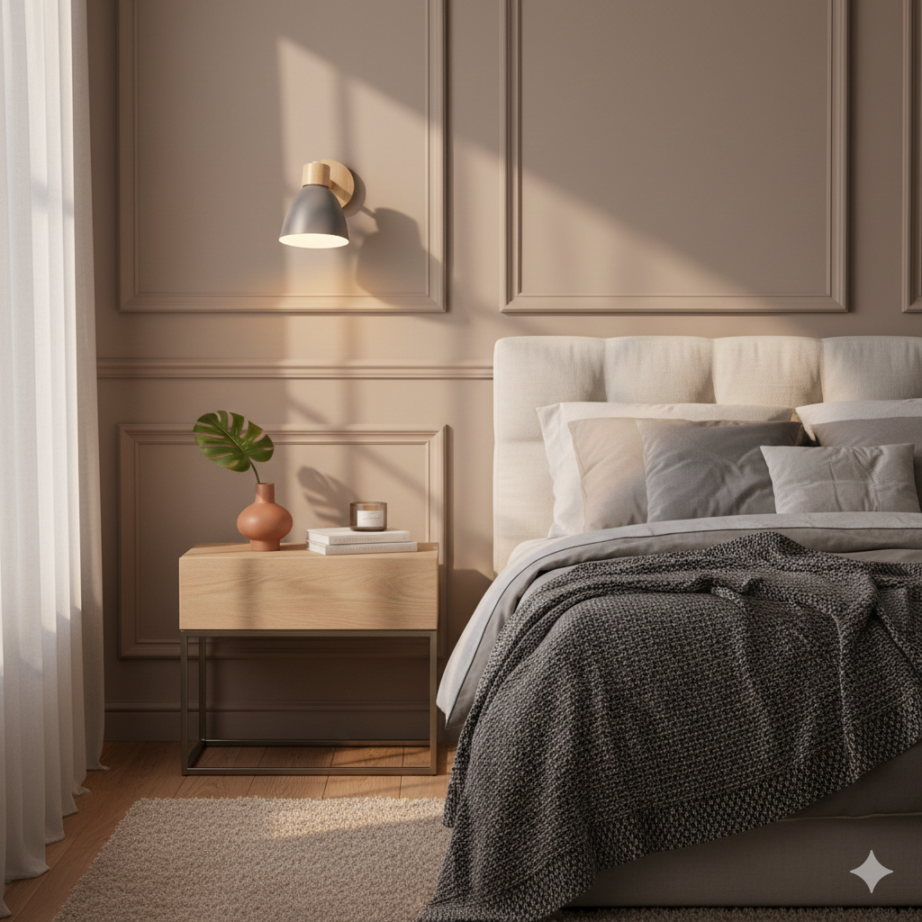 Veldorin – Modern minimalista fa kúp alakú LED fali lámpa, 1 izzóval