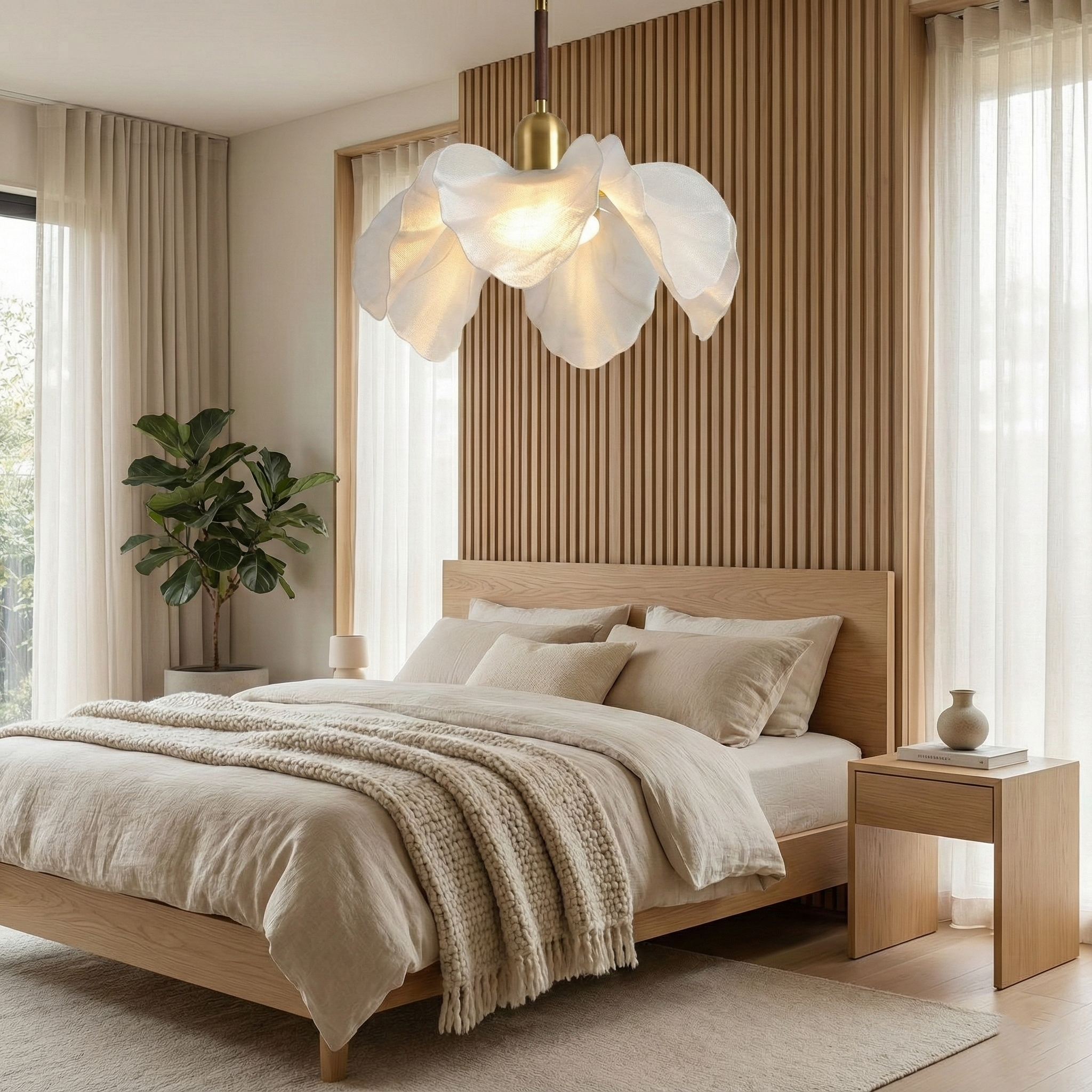 Petalune – Francia régi stílusú akril mennyezeti lámpa