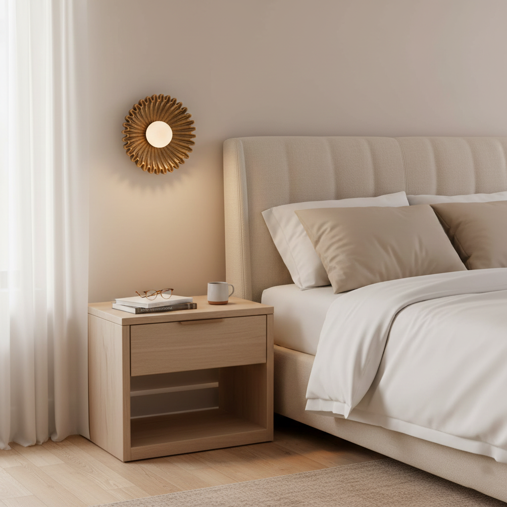 Floravi – Ruhi Flower Nordic Ceramic Wall Light