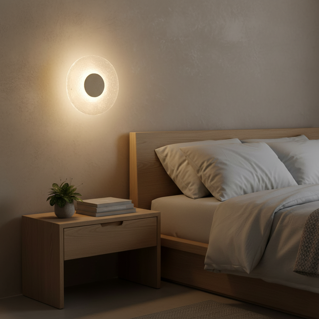 Travessia – Akrylové travertinové tvůrčí nástěnné světlo