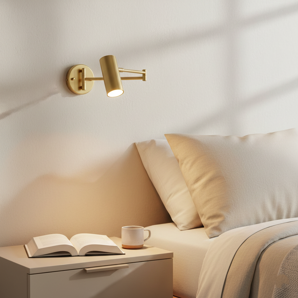 Axira – Aplique de Pared de Metal Moderno Ajustable