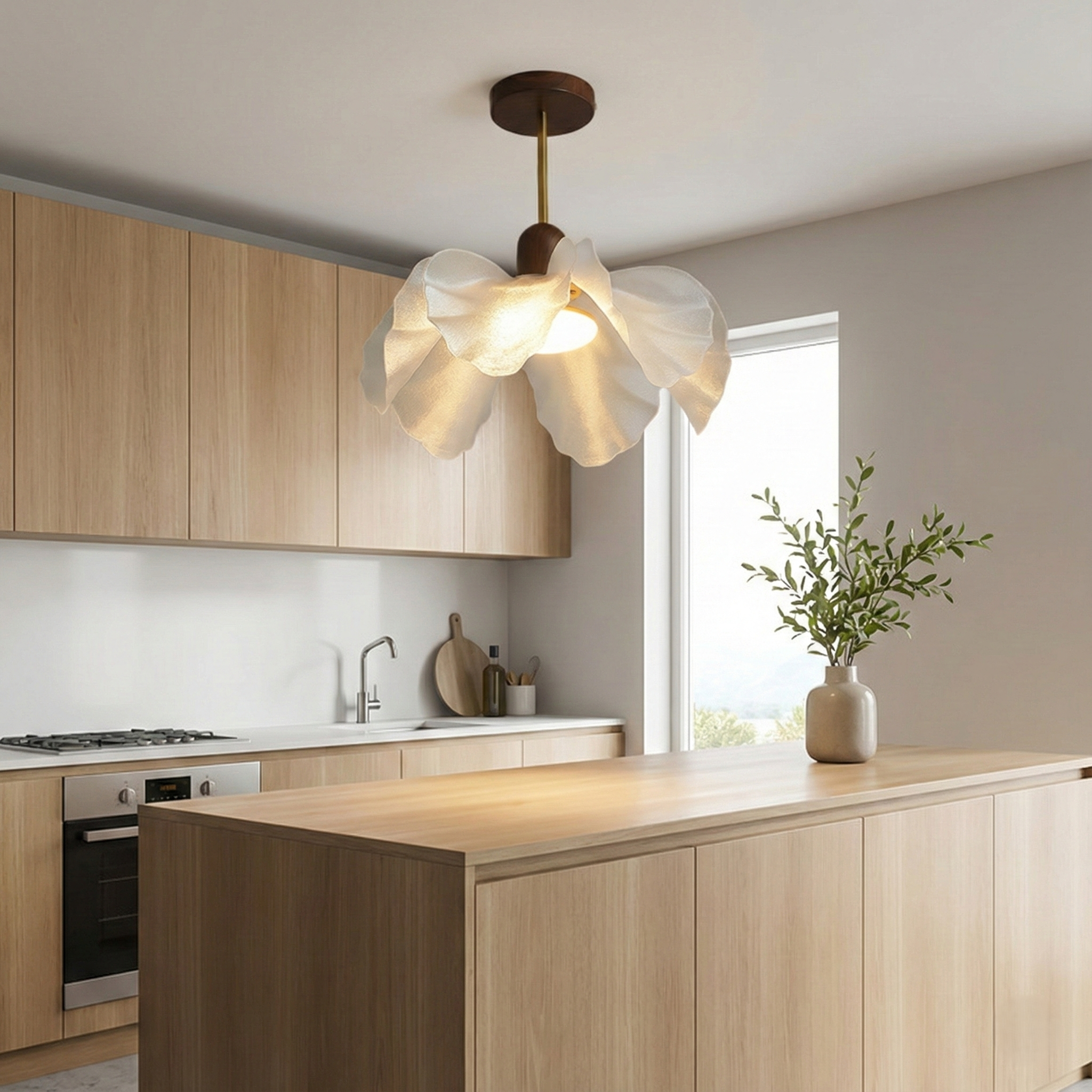 Petalune – Francia régi stílusú akril mennyezeti lámpa