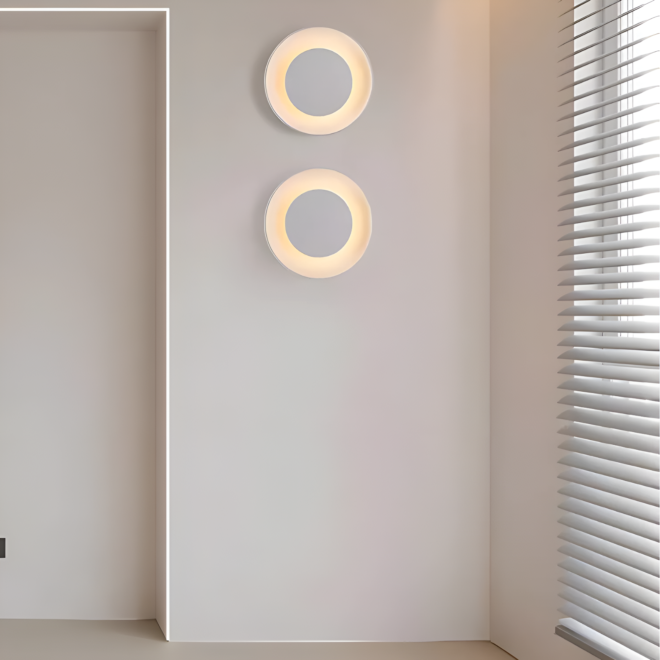 Ginvira – Lámpara de pared acrílica de yeso nórdica