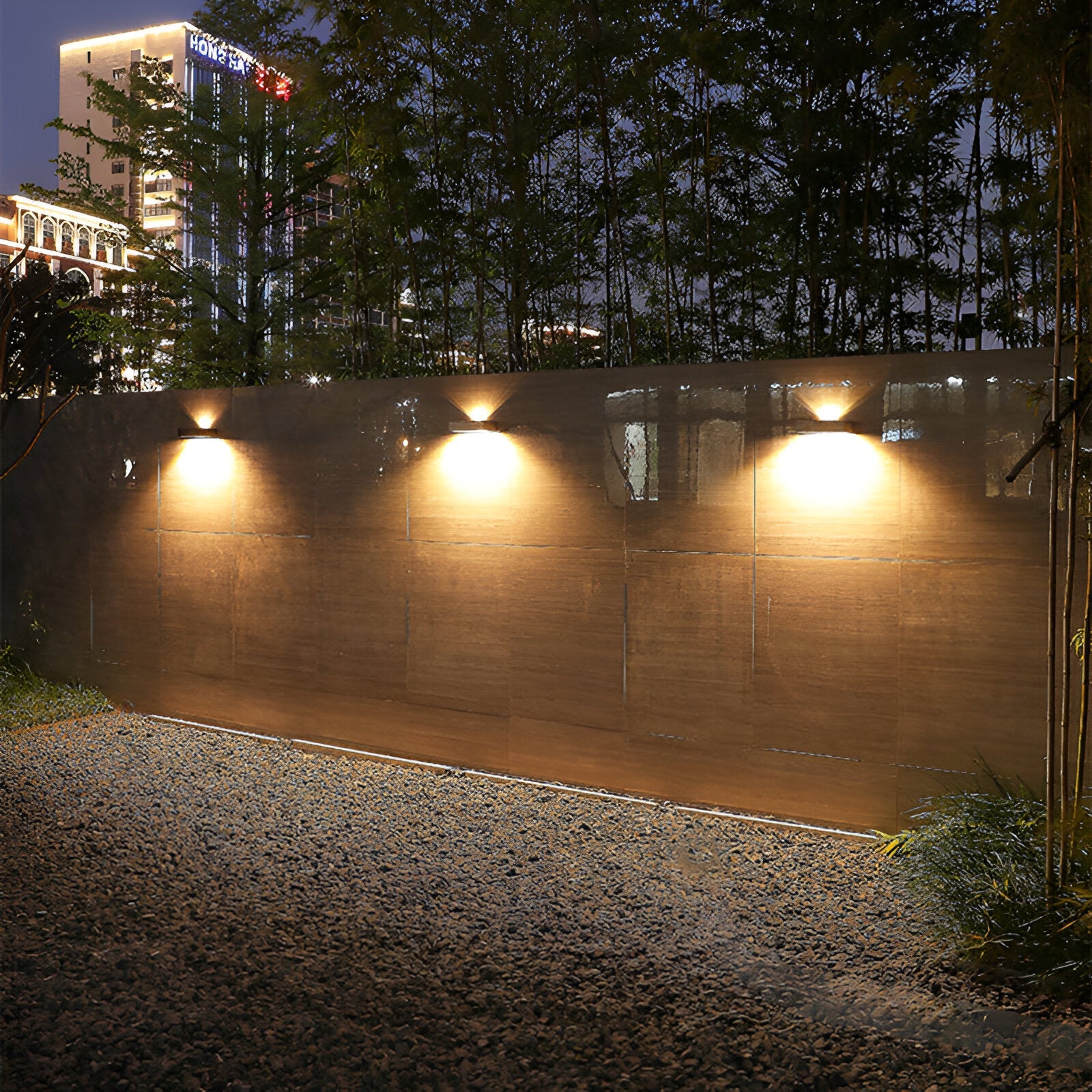 Soltrix - Modern Solar IP65 Waterproof Sensor Outdoor Wall Light