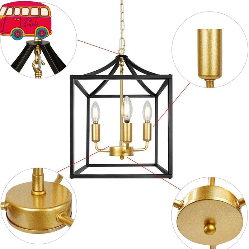 Auralithra – Elegant Tiered Glass Chandelier